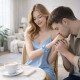 خرید پیراهن خواب زنانه مدل ساتن ابریشم آبی پاستیلی کد 664010 به همراه اسکرانچی مو