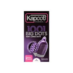 کاندوم خاردار درشت کاپوت مدل BIG DOTS بسته 10 عددی
