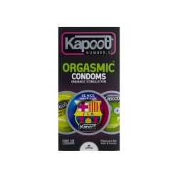 کاندوم کاپوت مدل ارگاسمیک (Orgasmic) بسته 12 عددی