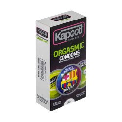 کاندوم کاپوت مدل ارگاسمیک (Orgasmic) بسته 12 عددی