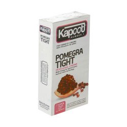 کاندوم تنگ کننده کاپوت مدل Pomegra Tight حاوی ژل انار بسته 12 عددی