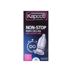 کاندوم تاخیری کاپوت مدل Non Stop Max Delay دارای حلقه بسته 10 عددی