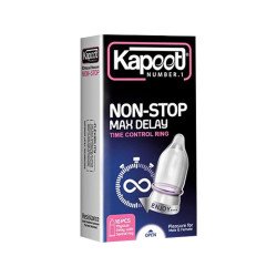 کاندوم تاخیری کاپوت مدل Non Stop Max Delay دارای حلقه بسته 10 عددی