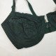 خرید ست لباس زیر زنانه ژوبین مدل توری جلو باز شو نگین دار کد 40301