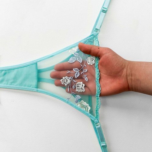 خرید ست لباس زیر زنانه نوشه پوش مدل توری بدن نما لوکس کد 88905