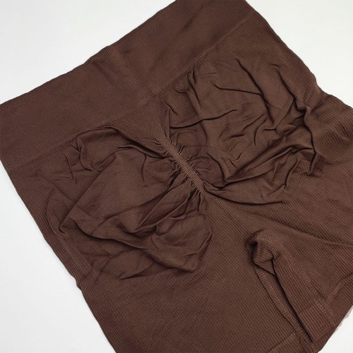 خرید ست نیم تنه شورت ورزشی زنانه مدل سیملس پد متحرک کبریتی پشت بندی وارداتی کد 0246